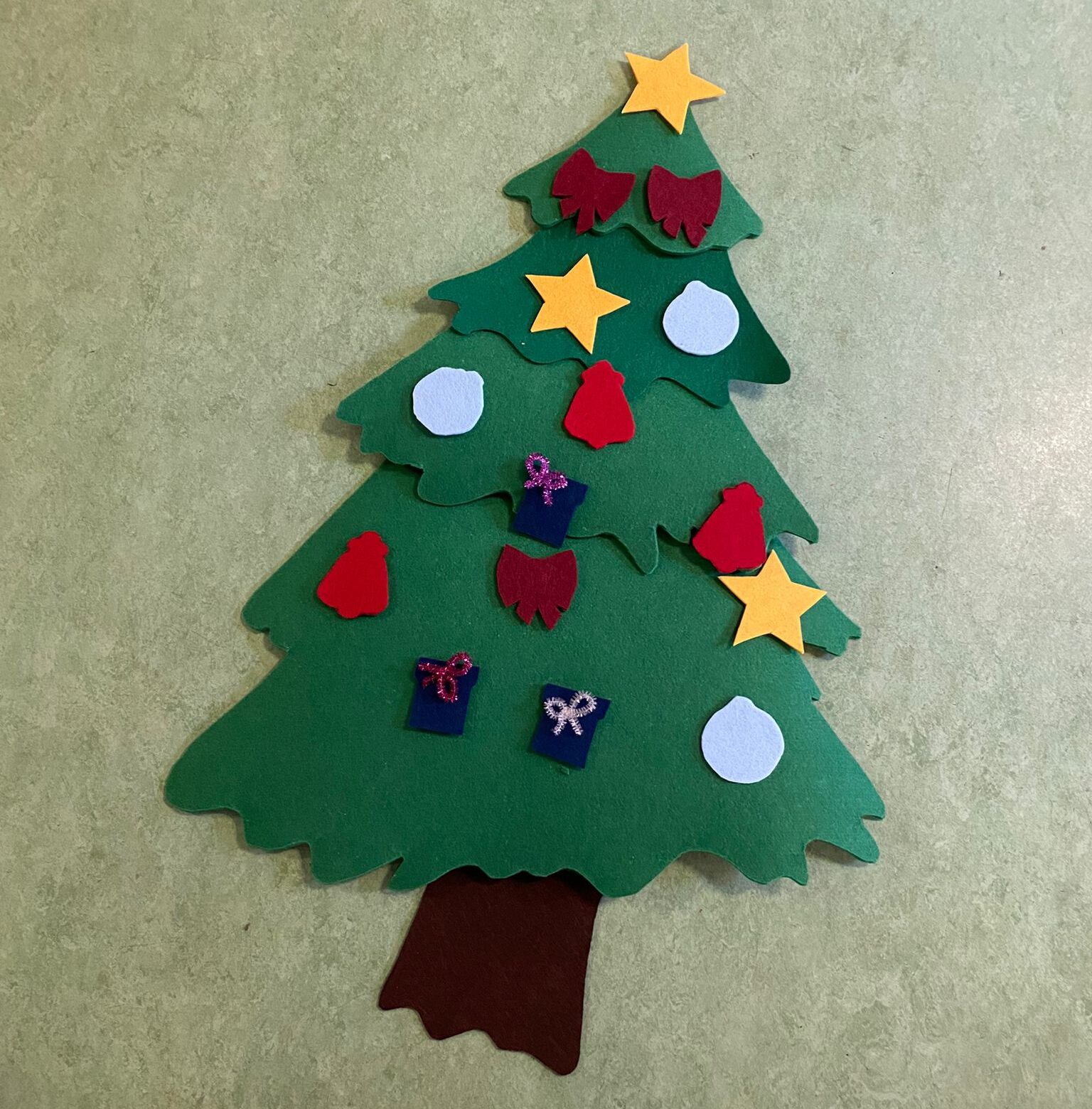 Weihnachts Filzbaum 1