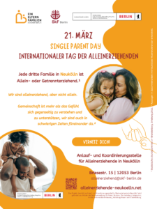 Poster: Single Parent Day Neukölln 2025