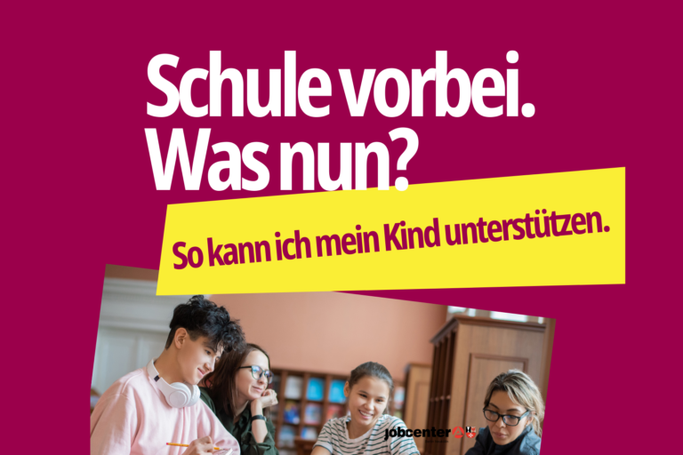 Schule vorbei. Was nun? - Einladung zur Info-Veranstaltung für Eltern in der High-Deck-Siedlung am 18.06. im „mitten-drin“