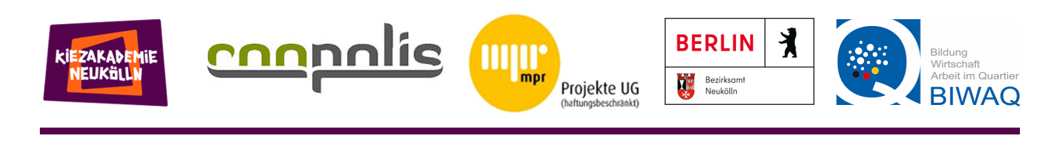Kooperation Mit Kiezakademie Neukölln