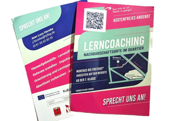 Kostenloses Lerncoaching für Schülerinnen und Schüler aus Neukölln